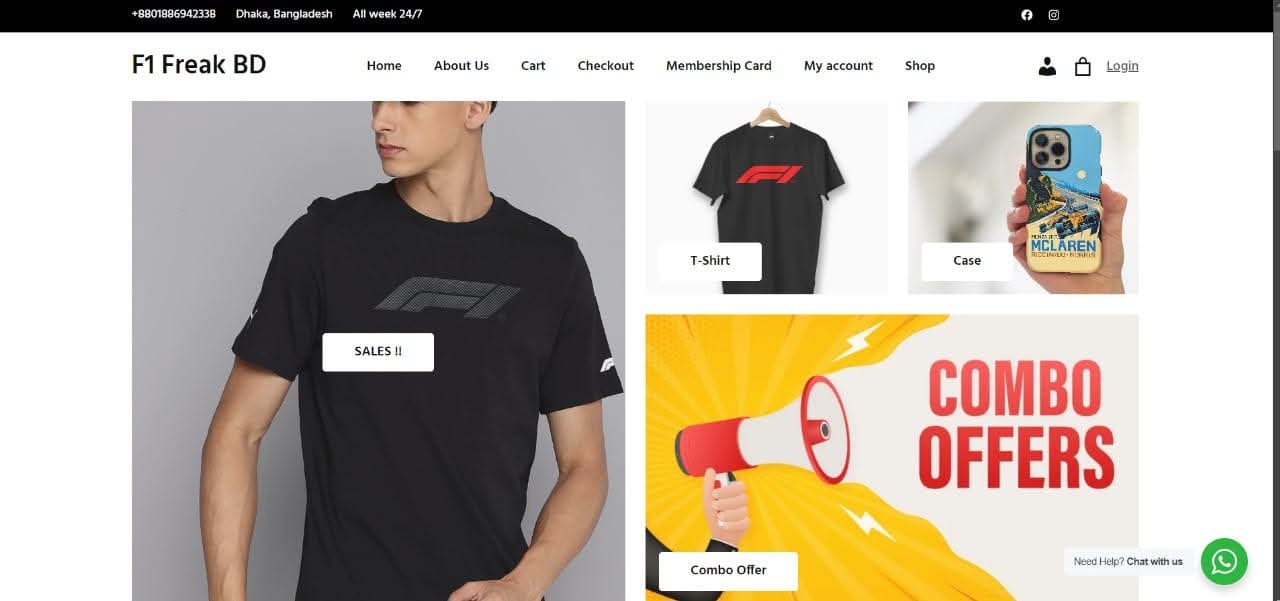 F1 Freak BD Website